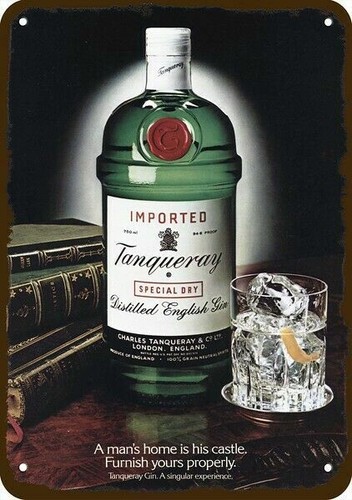 1981 tanqueray english dry - 1981,