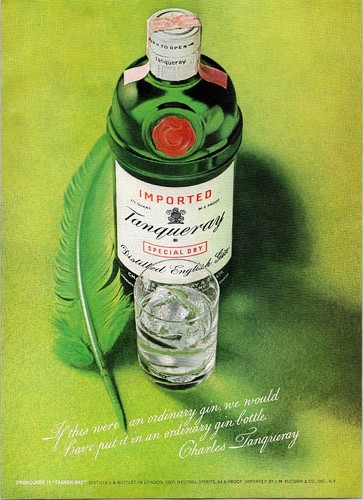 Tanqueray gin vintage - gin, magazine